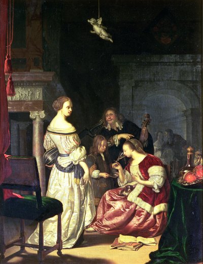 The Painter with his Family by Frans van Mieris
